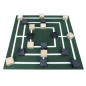 ReFlex Playzone50 esésvédő gumilap - 5x100x100 cm zöld