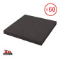 XXL ReFlex Playzone50 gumilap csomag, 5x50x50 cm, fekete – 60 db / 15 m²