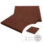 MÁSODOSZTÁLYÚ ReFlex Step 2in1 gumilap - 3x40x40 cm, vörös