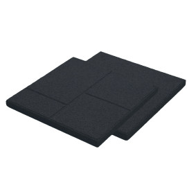 ReFlex Step 2in1 gumilap - 2x40x40 cm, fekete