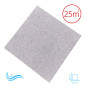 ReFlex medence alátét gumilapcsomag, homok szín, 3 cm – 100 db / 25 m²