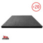 XL ReFlex Playzone30 gumilap csomag, 3x50x50 cm, fekete – 20 db / 5 m²