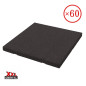 XXL ReFlex Playzone40 gumilap csomag, 4x50x50 cm, fekete – 60 db / 15 m²