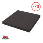 XL ReFlex Playzone50 gumilap csomag, 5x50x50 cm, fekete – 20 db / 5 m²