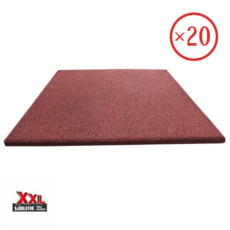 XL ReFlex Easy20 gumilap csomag, 2x50x50 cm, vörös – 20 db / 5 m²