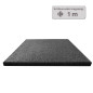 XXL ReFlex Playzone30 gumilap csomag, 3x50x50 cm, fekete – 60 db / 15 m²