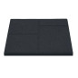 XXL ReFlex Step 2in1 gumilap csomag, 2x40x40 cm, fekete – 75 db / 12 m²