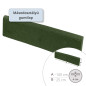 MÁSODOSZTÁLYÚ Gumilap szegély ReFlex - 4 cm vastag 100x25 cm, zöld