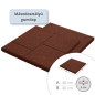 MÁSODOSZTÁLYÚ ReFlex Step 2in1 gumilap - 3x40x40 cm, vörös